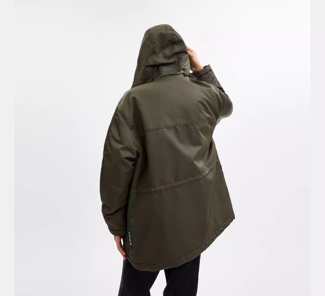 【SALE】COACH コーチ ダウンジャケット パーカー　Mサイズ