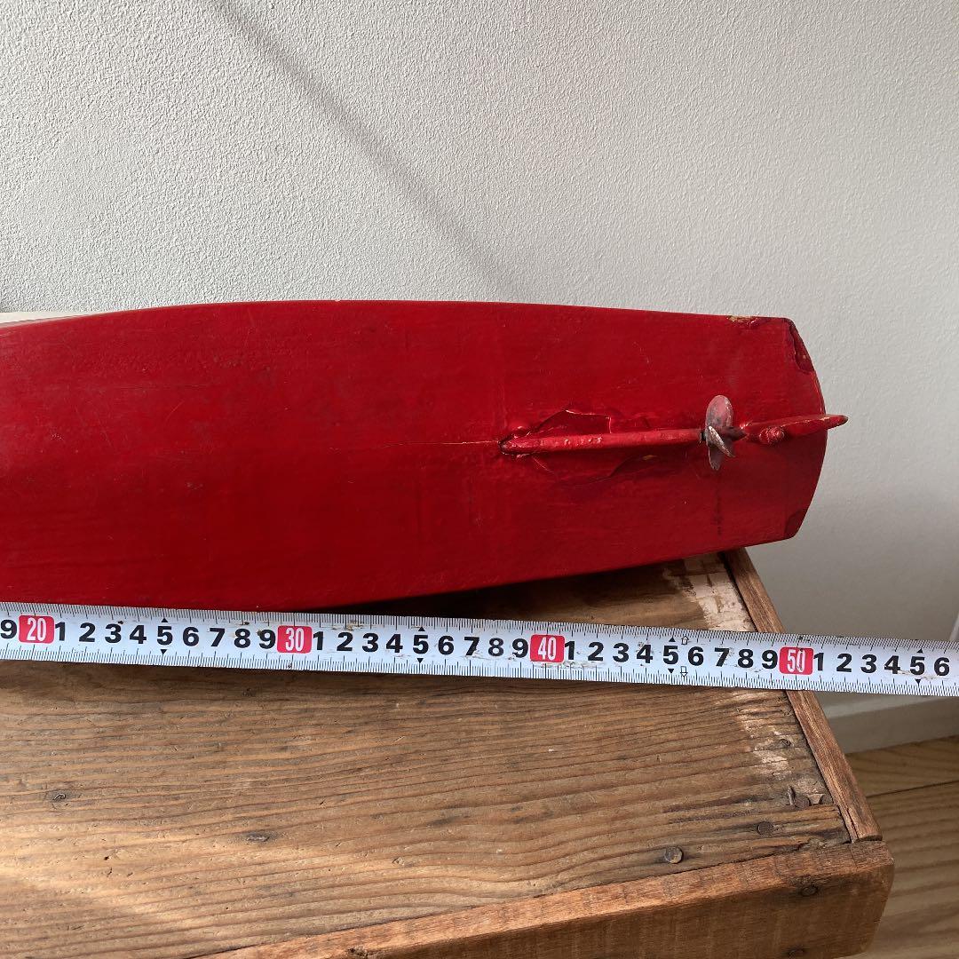 フランス製1940-50年代ハンドメイドビンテージシップボート 船 模型