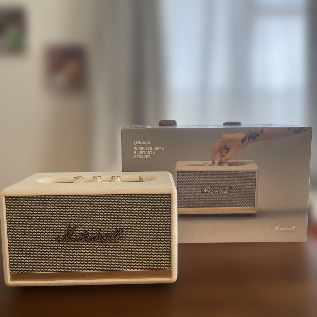 Marshall Acton II ワイヤレススピーカー ホワイト