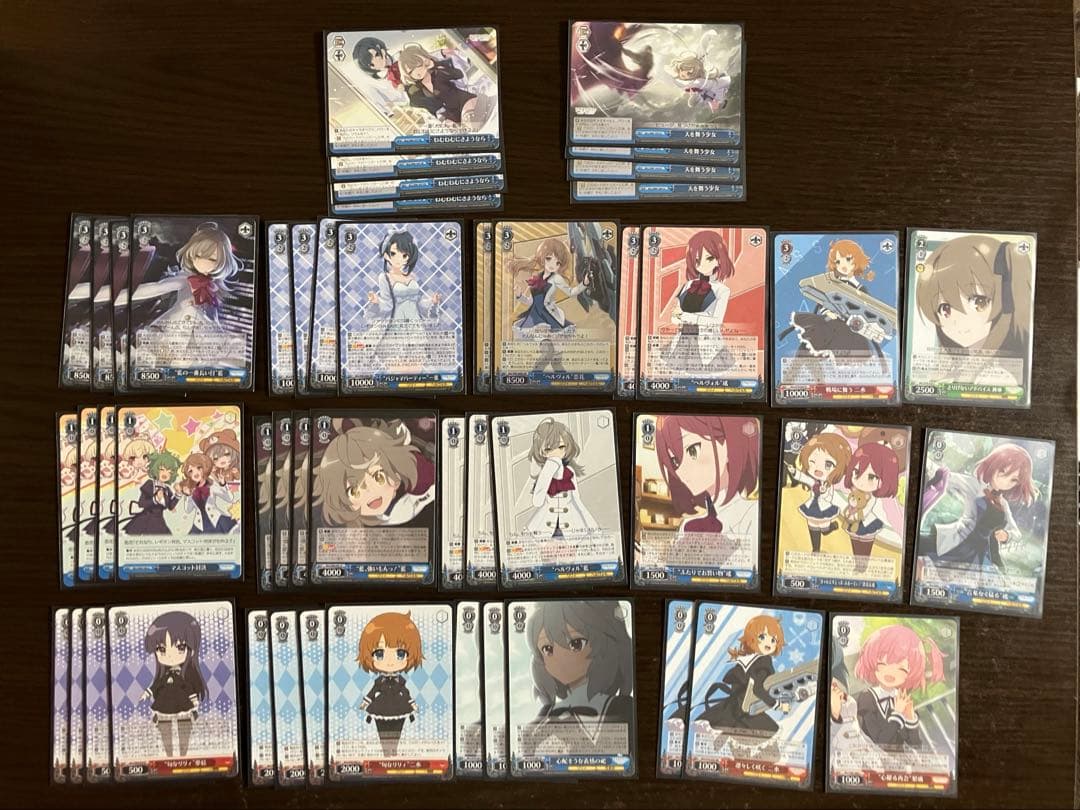 ヴァイスシュヴァルツ アサルトリリィ 8扉+8門+8枝パーツ+その他パーツ多数