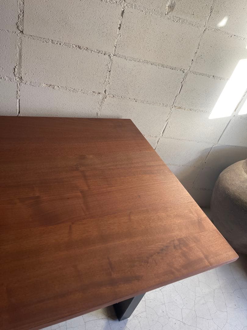 美品　MasterWal ワイルドウッド ダイニングテーブル　ウォールナット無垢