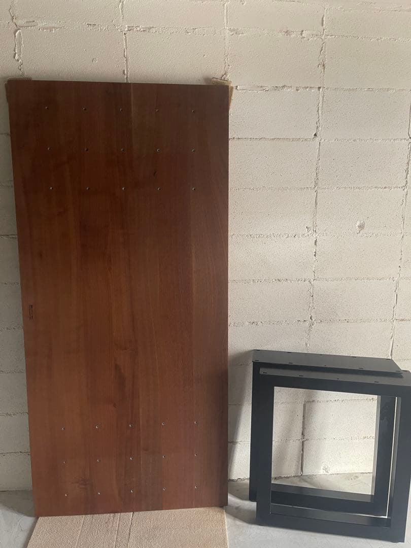 美品　MasterWal ワイルドウッド ダイニングテーブル　ウォールナット無垢