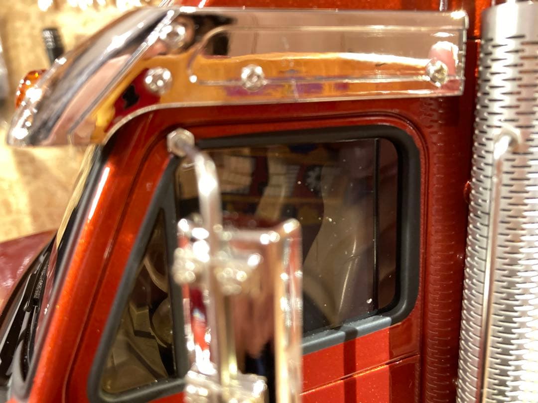 M様納車待ち タミヤ ナイトハウラーカスタム フルオペ サキールオレンジ