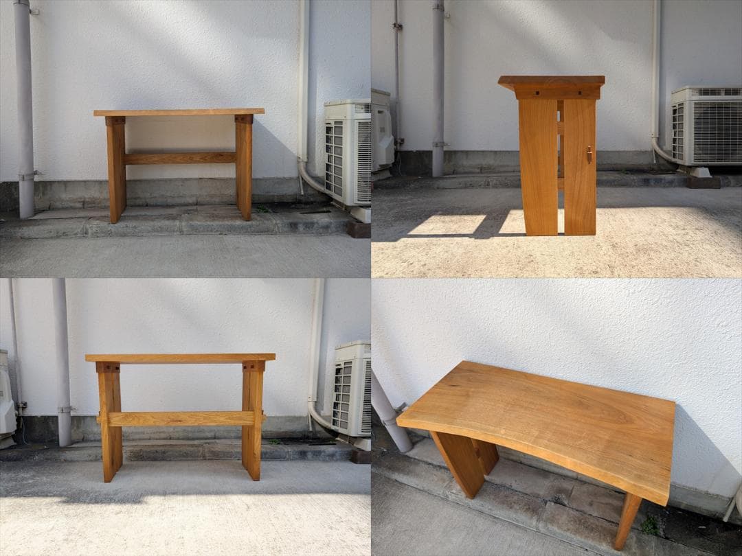 飛騨家具｜雉子舎/kijiya｜無垢材｜組木机｜デスク｜