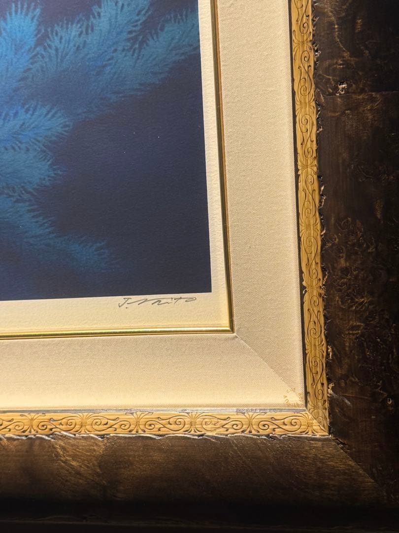 ジョウ・ナイトウ【ミスティック・キャニオン&雪の鼓動】シルクスクリーン