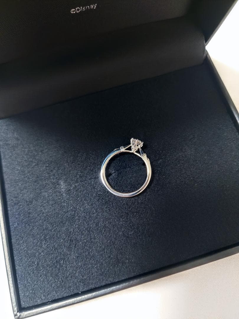 新品同様 キングダムハーツ U-TREASUREクラウン&ハートソリティアリング