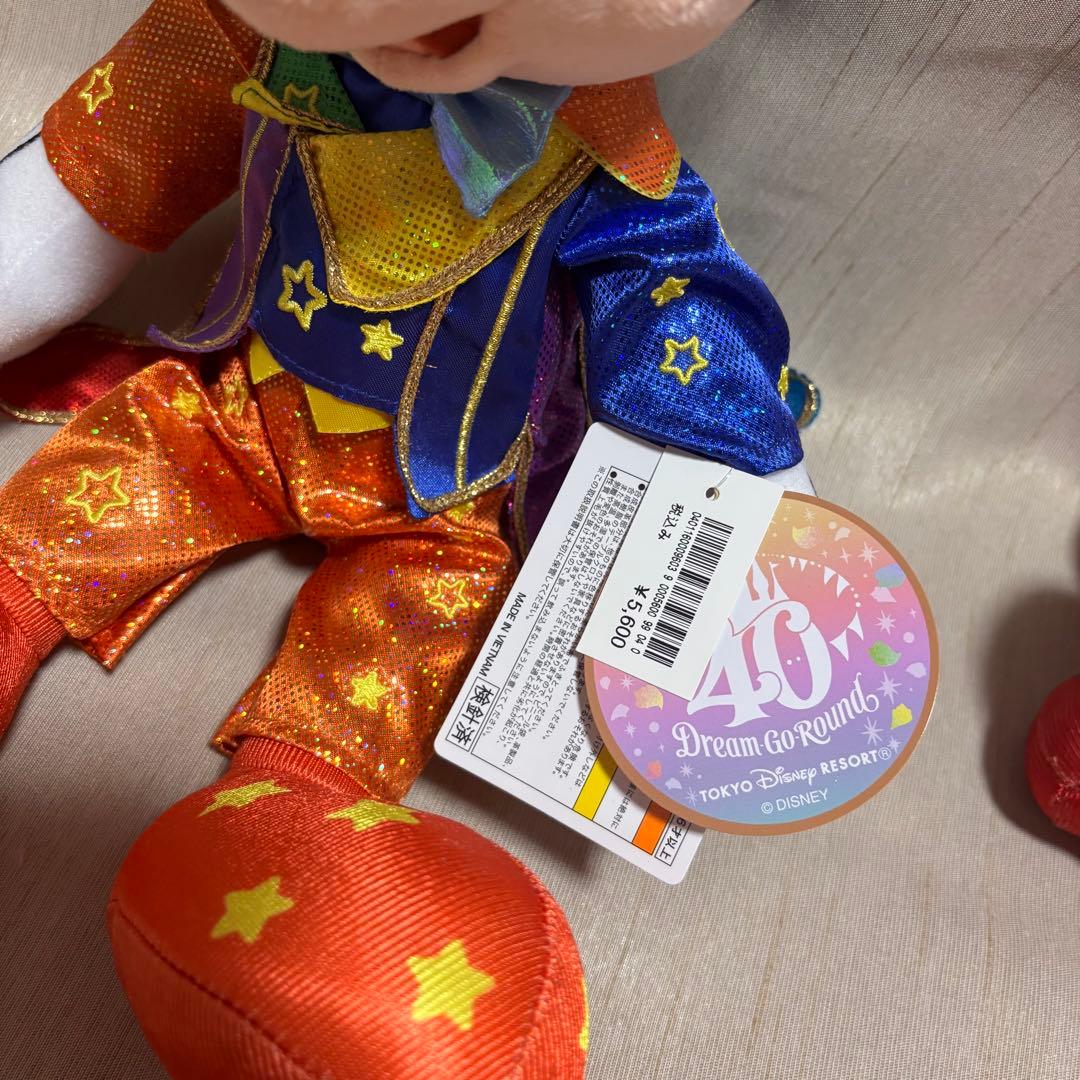 ディズニーリゾート 40周年 ミッキー　ミニー　ぬいぐるみ