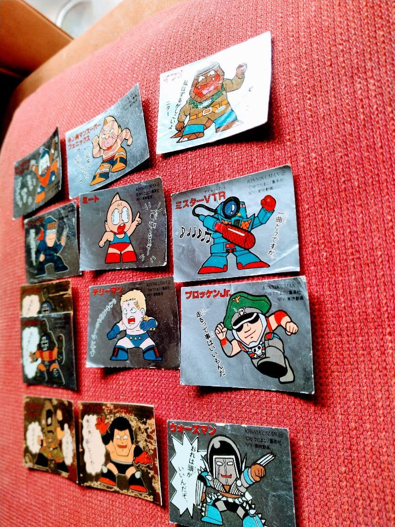 「キン肉マン」　レア　シール