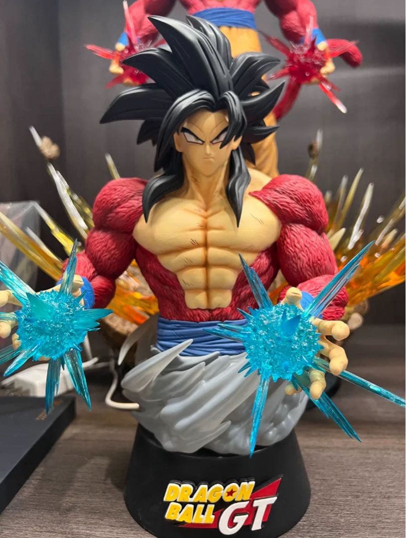 ドラゴンボール 孫悟空 ガレキ ガレージキット スタチューX①④④