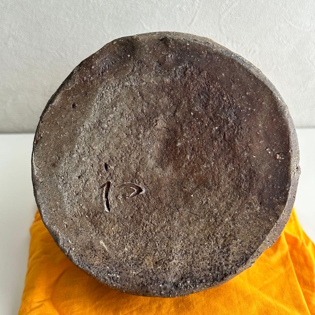 和仁栄幸(正興) 備前 花器 花入 共箱