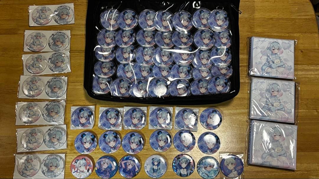 夢限大みゅーたいぷ 峰月律 グッズセット 引退