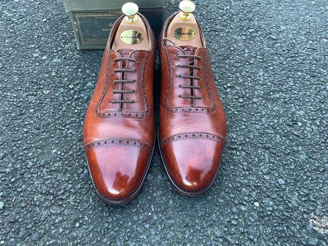 s*n様 【希少・旧工場製】EDWARD GREEN CANTERBURY UK