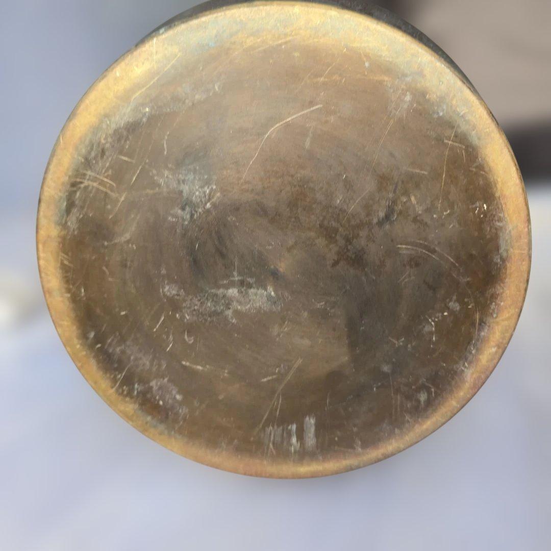 昭和 火鉢 真鍮 記念品 - メルカリ