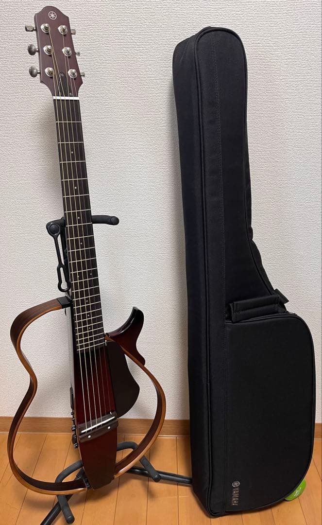 サイレントギター YAMAHA　SRG200S CRB　スタンド付！
