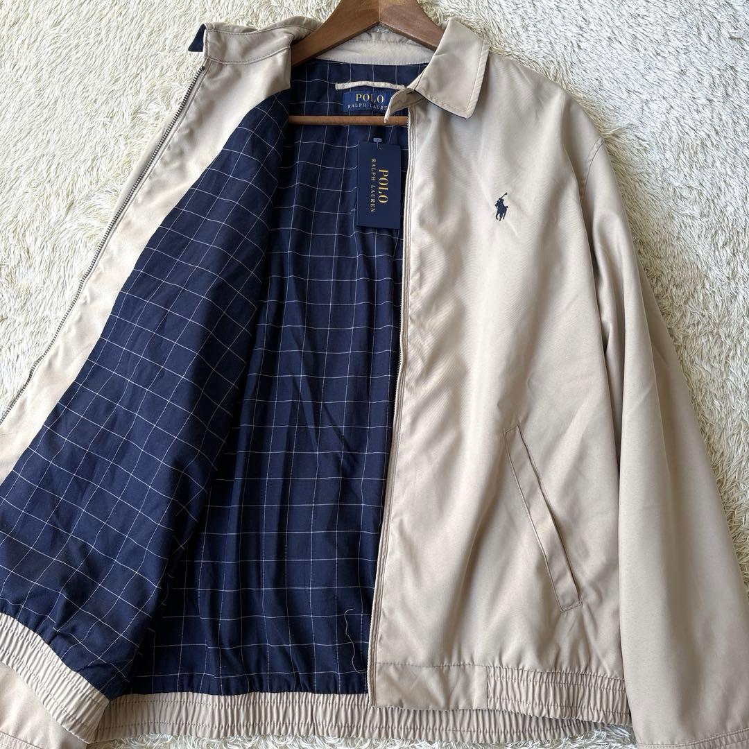 未使用タグ付きラルフローレン スイングトップ ドリズラージャケット