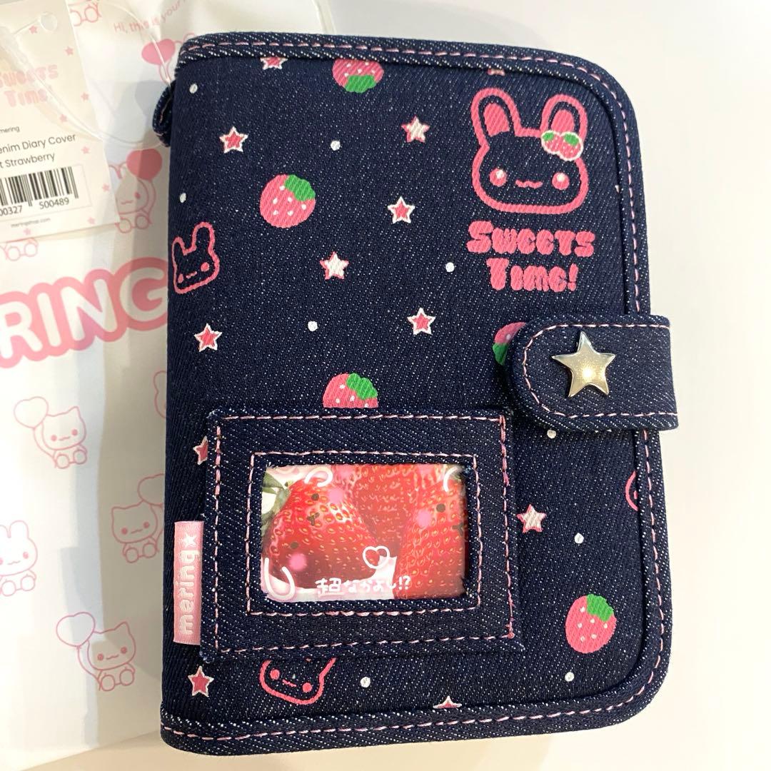 MERING メリング シール帳 ストロベリーデニムバインダー 新品】MERING