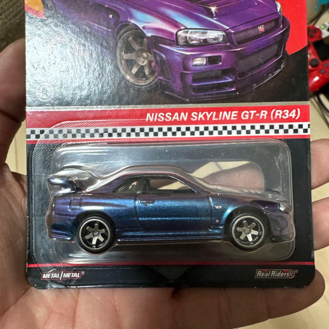 ホットウィール RLC 限定 日産スカイライン R34 トスプラ