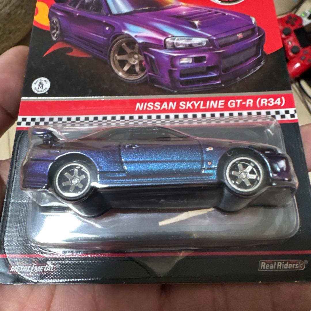 ホットウィール RLC 限定 日産スカイライン R34 トスプラ