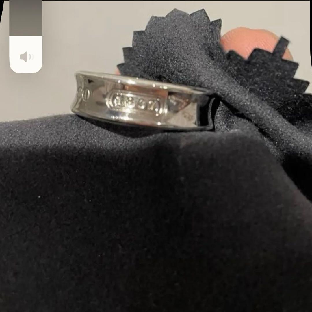 t&co ティファニー　シルバー　925 リング　1837 17号？