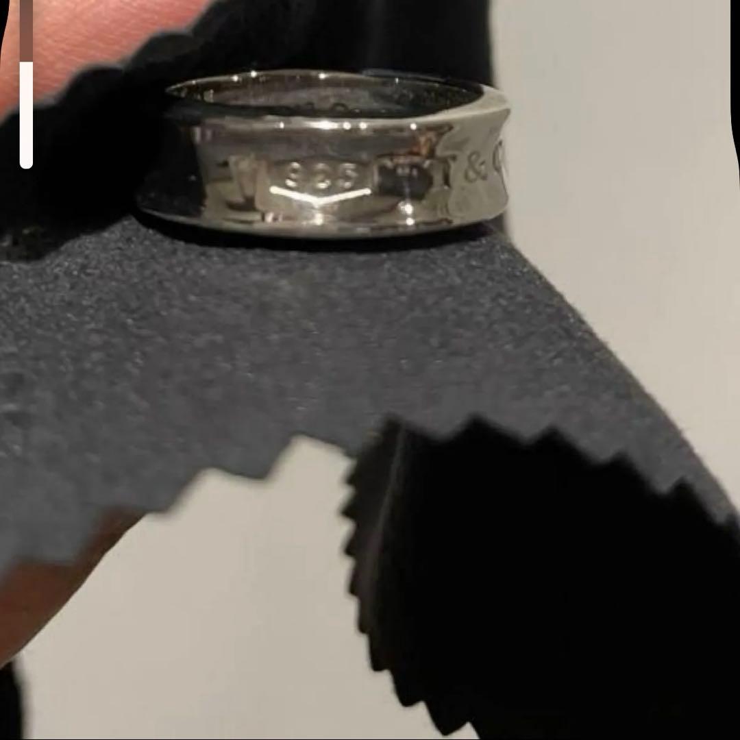 t&co ティファニー　シルバー　925 リング　1837 17号？