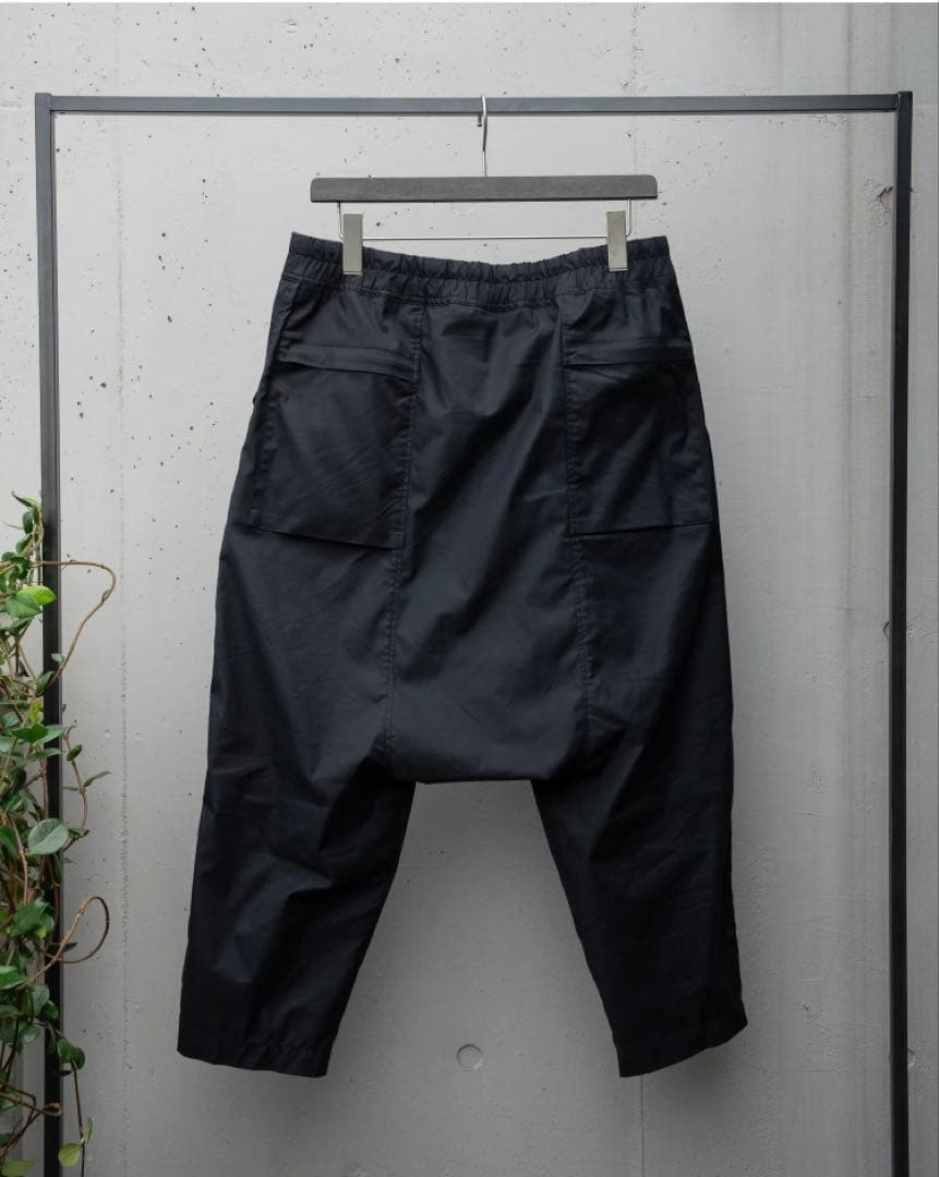 PRY｜Luxe-Cotton Sarouel Cropped Pants｜0 PRY】Luxe-Cotton Sarouel