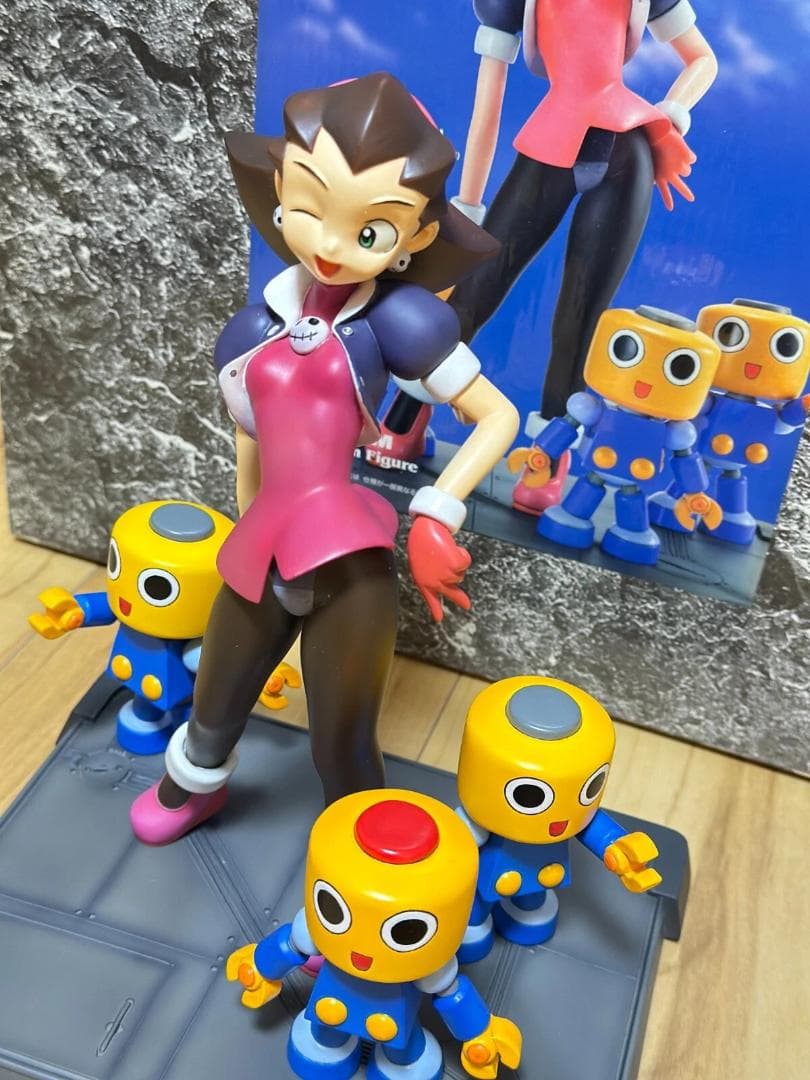 希少 ロックマン トロンちゃん＆コブンくん コールドキャスト フィギュア