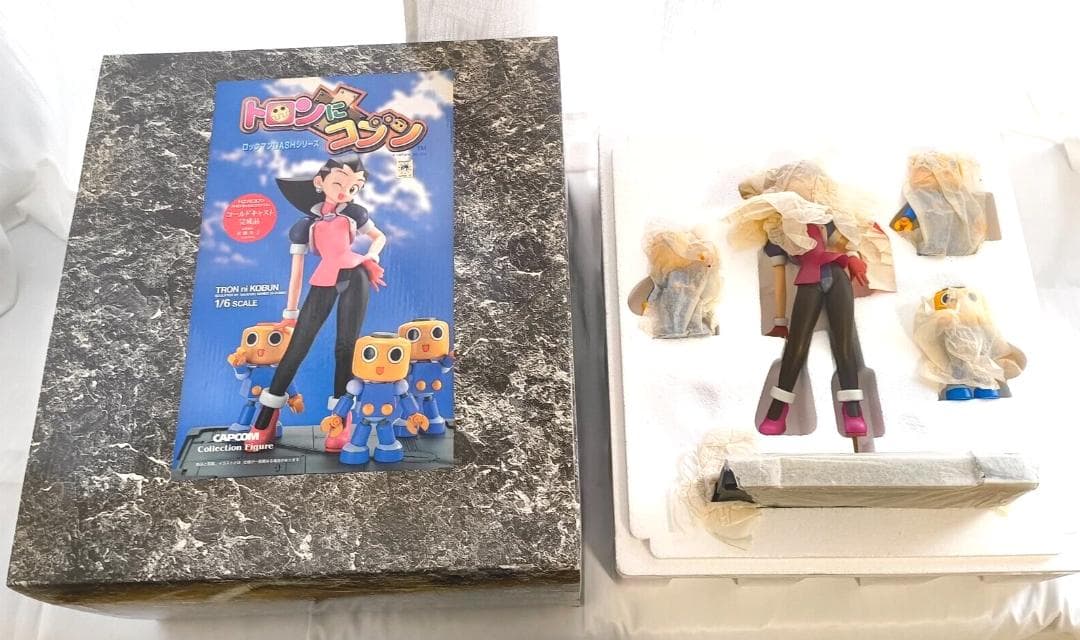 希少 ロックマン トロンちゃん＆コブンくん コールドキャスト フィギュア