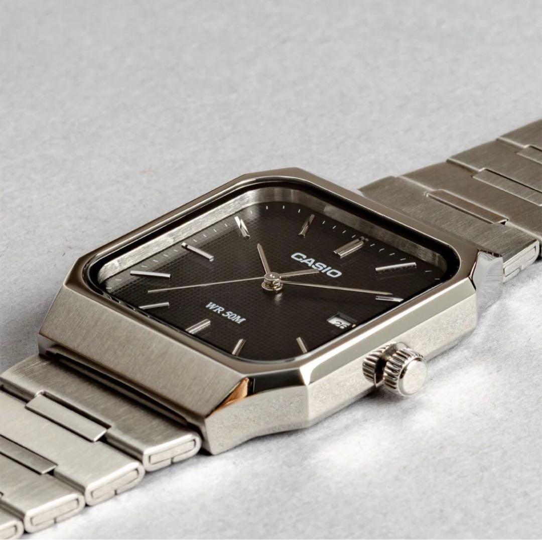 【最安値】新品未使用 CASIO MTP-B185Dブラック 保証書付 即日発送