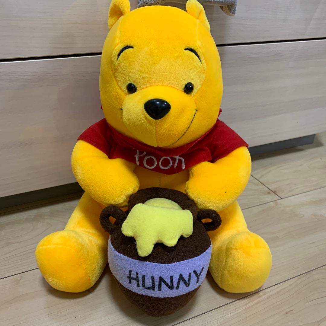 くまのプーさん ぬいぐるみとフルーツバスケットスマホスタンドセット12点セット