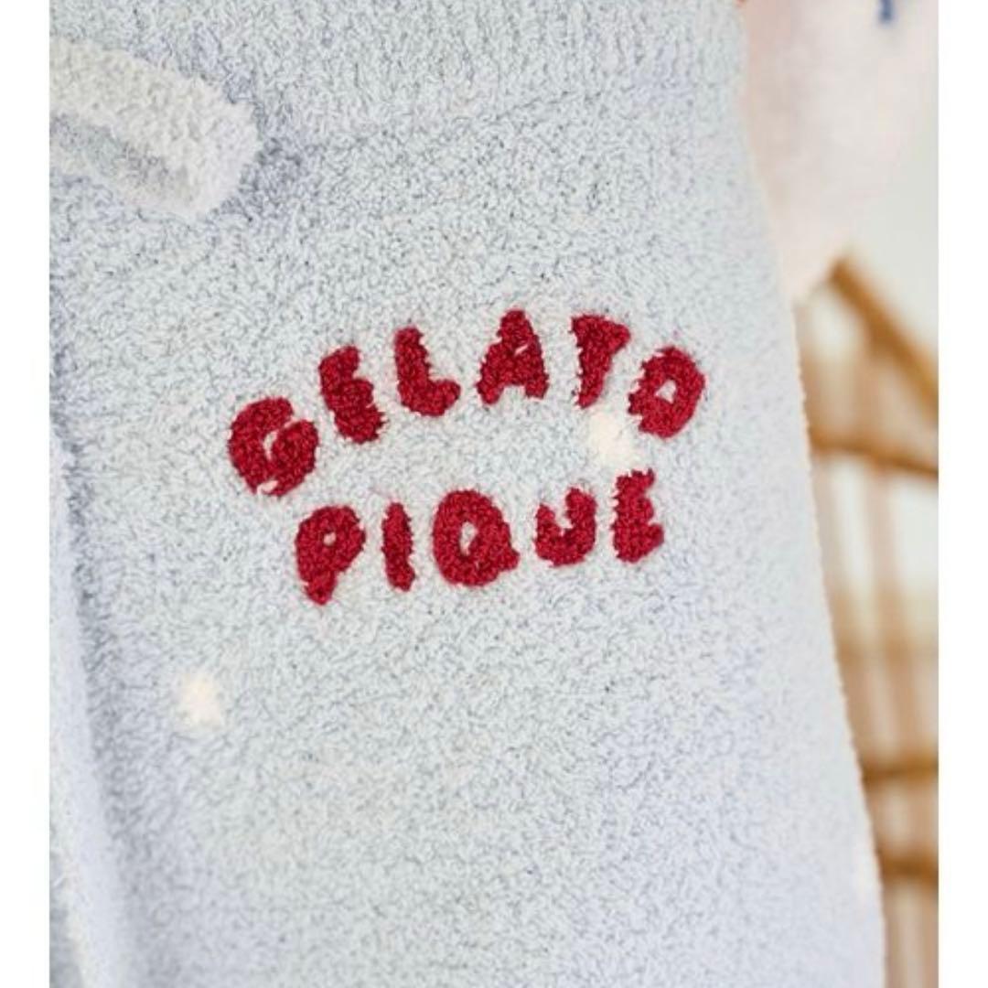 【新品タグ付】ジェラートピケ【HOLIDAY】スキーベアジャガードロングパンツ