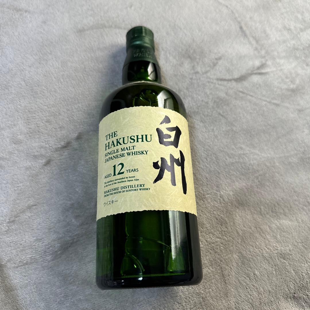 新品未開封】白州 12年 サントリー ウイスキー 700ml 箱なし