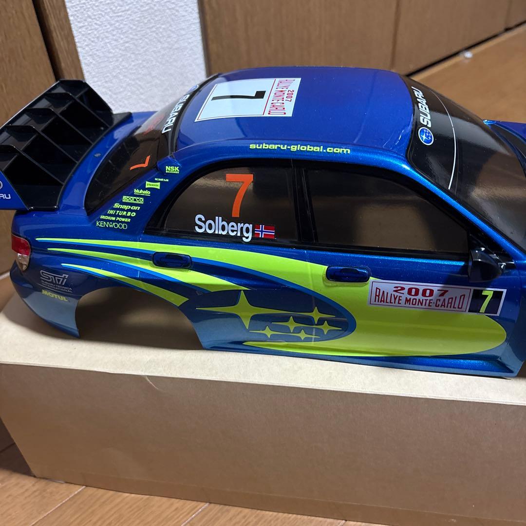 SUBARU インプレッサ WRC モンテカルロ '07 1/10 ボディ新品！
