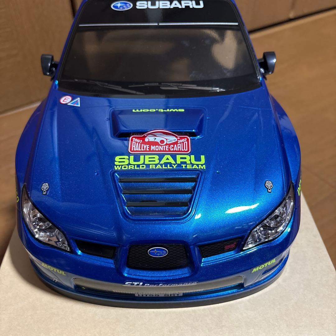 SUBARU インプレッサ WRC モンテカルロ '07 1/10 ボディ新品！
