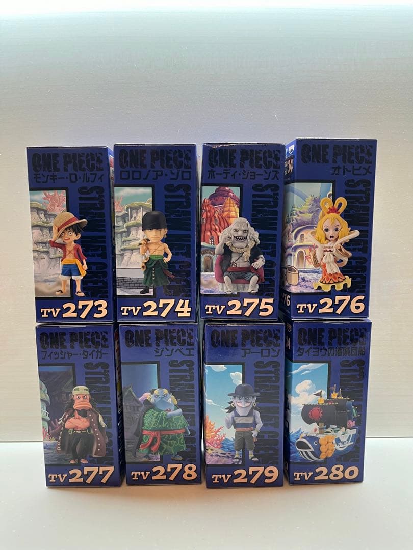 ワンピース ワールド コレクタブル フィギュア vol.34 全8種 未開封