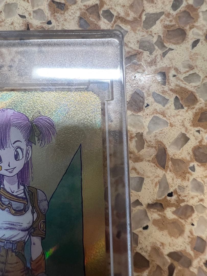 ドラゴンボール超カードゲーム　エナジーマーカー　ブルマ　金　E-73 英語