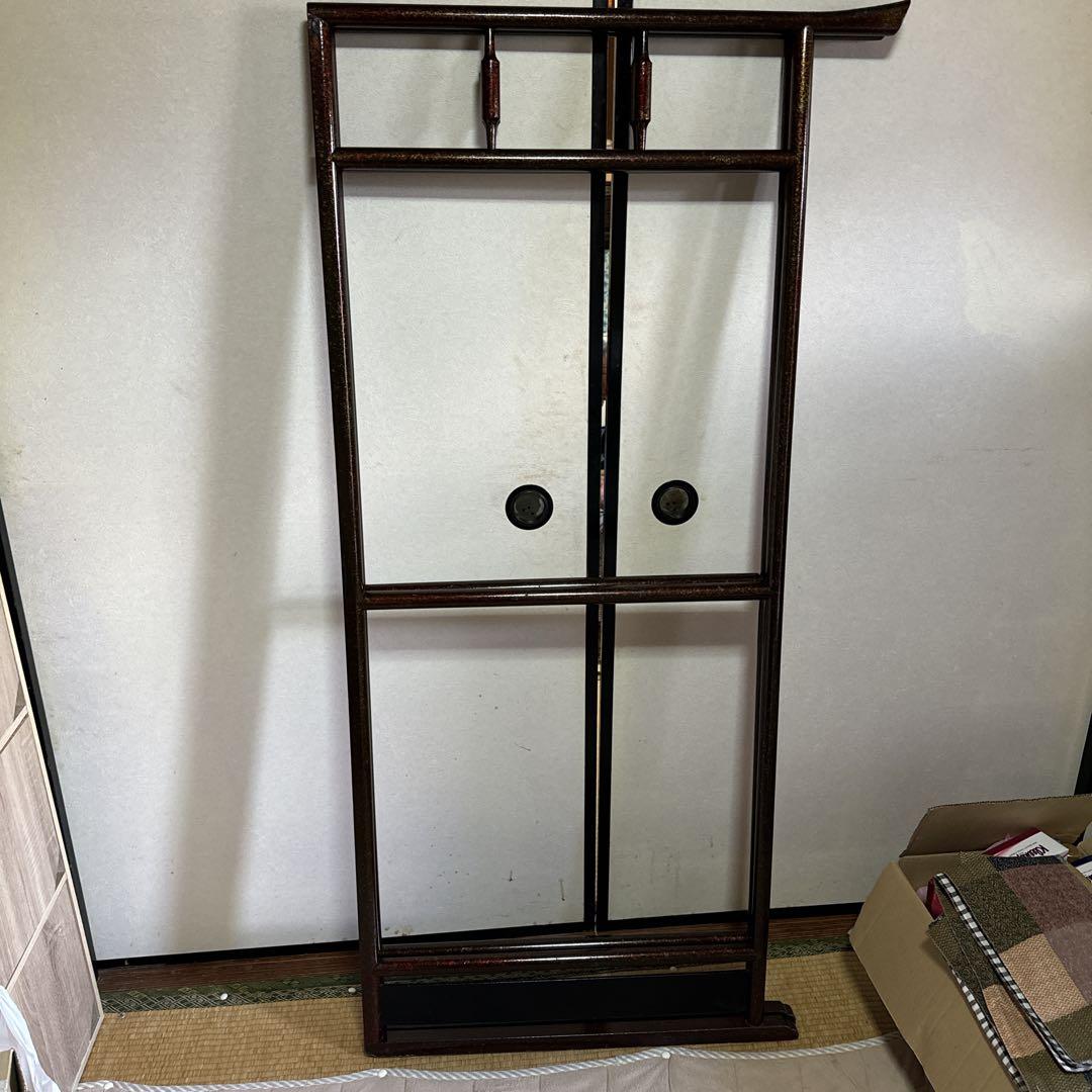 衣桁着物掛け昭和レトロ折りたたみアンティーク衣紋掛け和家具木製