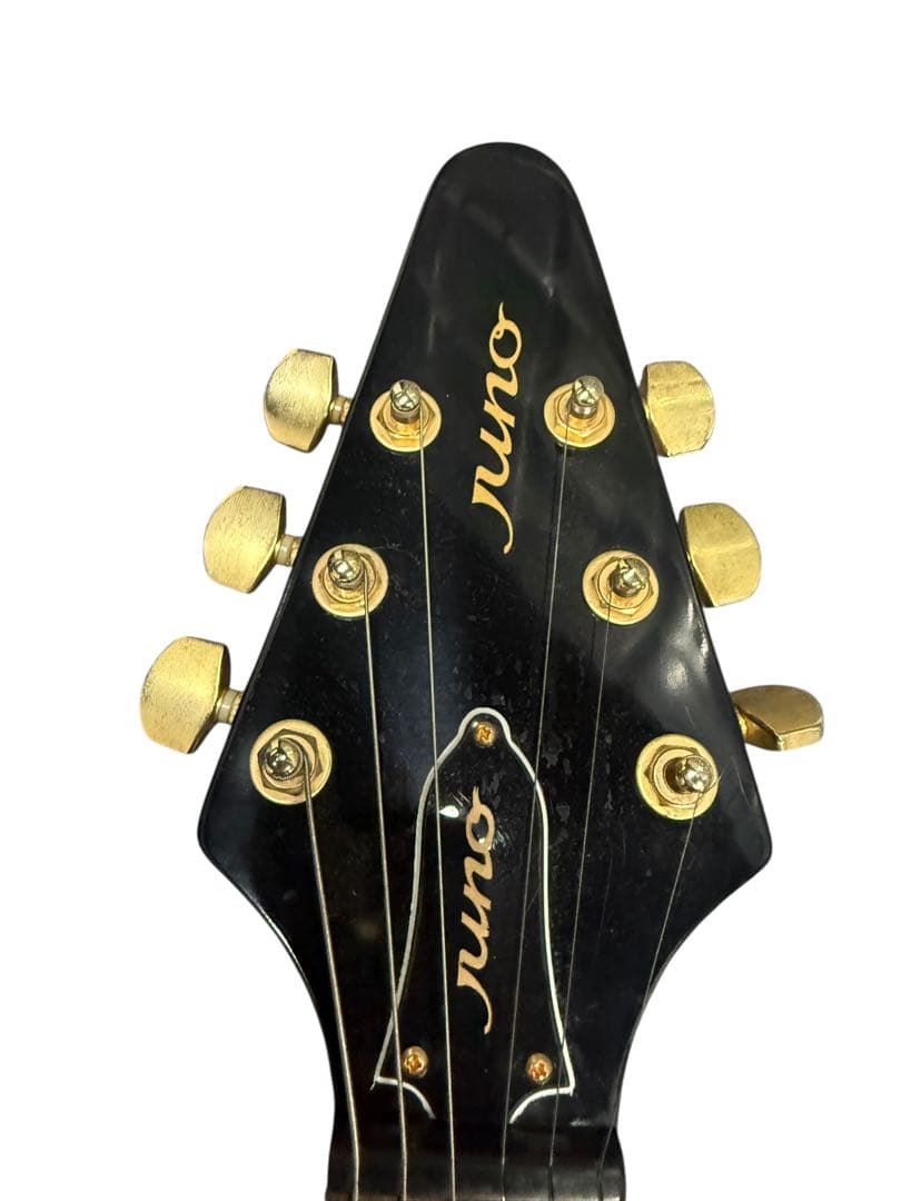 JUNO FV フライングV エレキギター ブラックKORINA コリーナタイプ