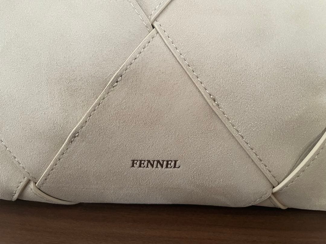 FENNEL スエードトライアングルハンドルバッグ