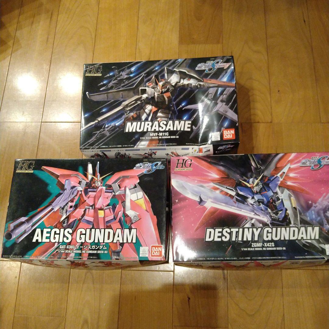機動戦士ガンダムSEED ガンプラ3体セット