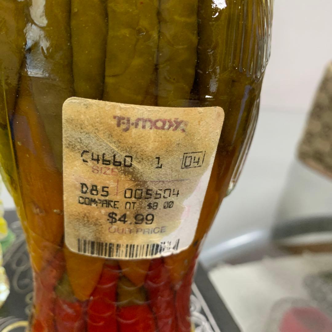 ガラスコレクション チェリー ビネガー瓶など2点