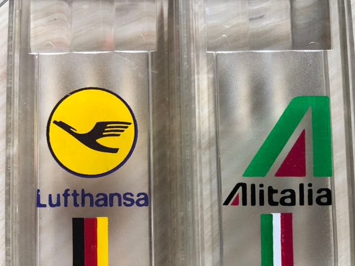 ルフトハンザ航空 アリタリア航空 ペンケース【レア】