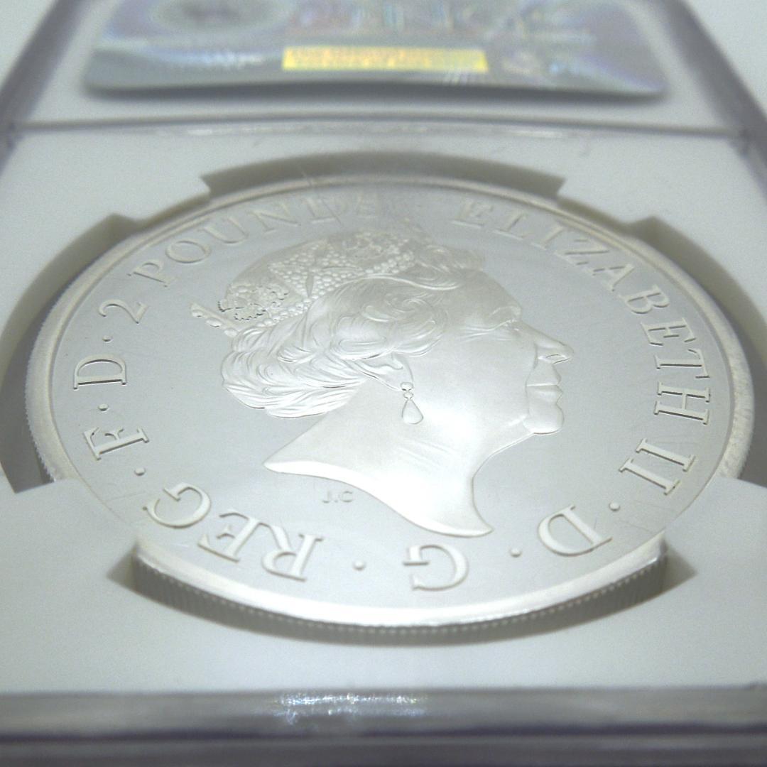 2016 ブリタニア ウナ ライオン 銀貨 ☆初期500枚 NGC PF70UC