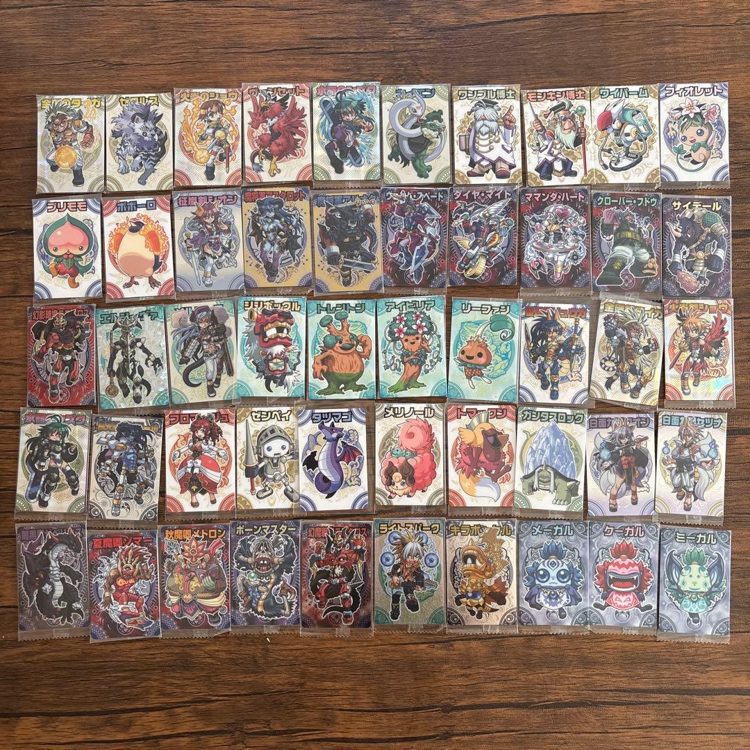 森羅万象チョコカード　350枚　まとめ売り　開封済みあり