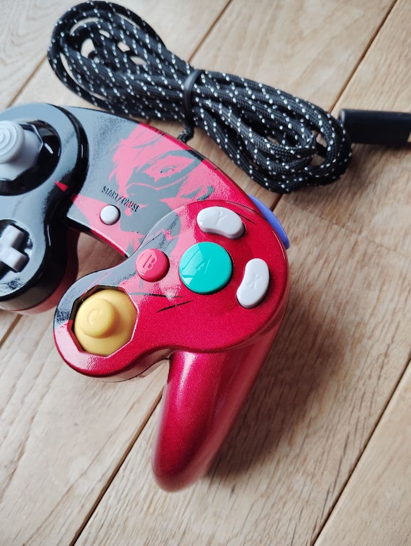 GCコントローラー　カスタム　改造　塗装　スマブラ