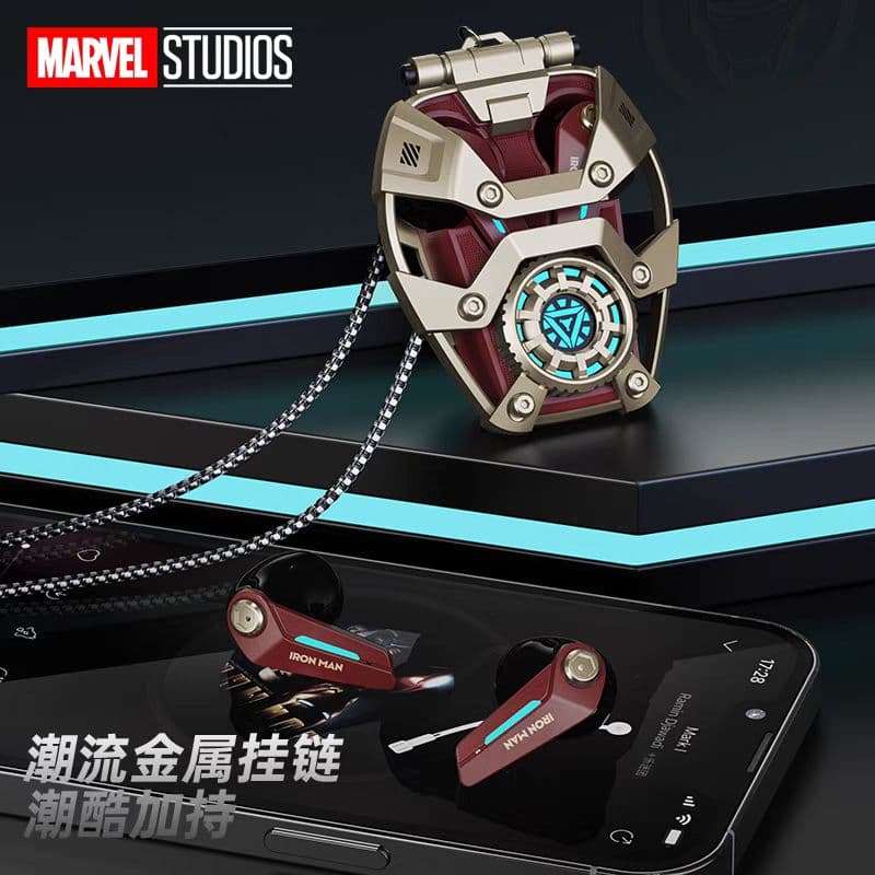 MARVEL公式】アイアンマン ワイヤレスイヤホン ゲーミングイヤホン