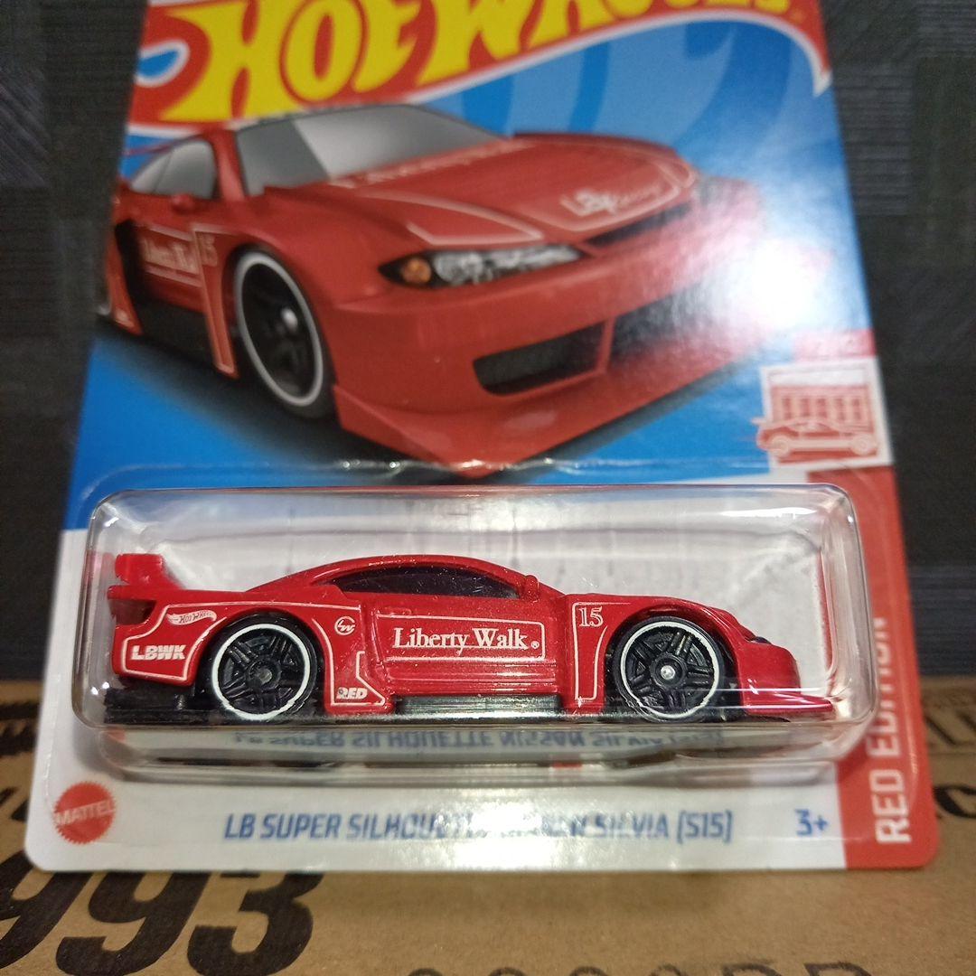 ホットウィールリバティーウォークLBWKシルビアS15レッドエディション