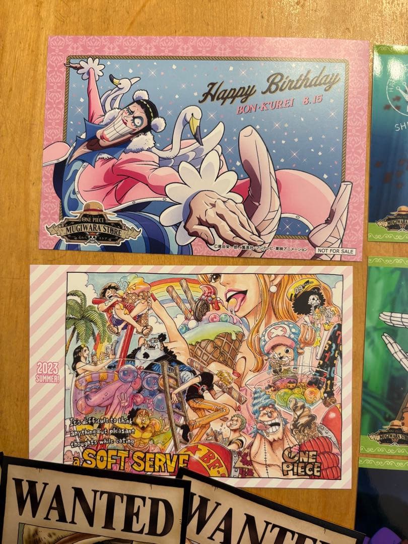 One Piece 誕生日ブロマイド 、手配書ブロマイド
