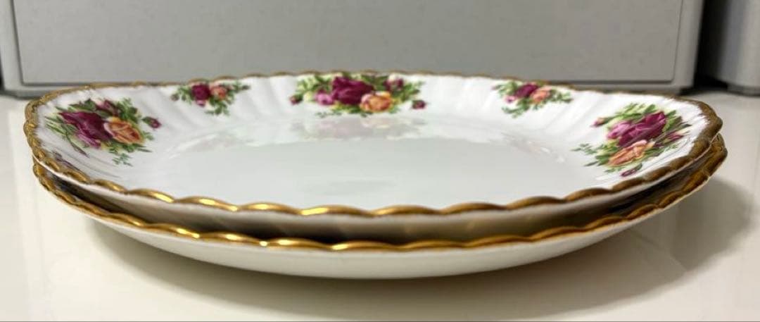 ビンテージ❤︎ロイヤルアルバート❤︎オールドカントリーローズ❤︎赤