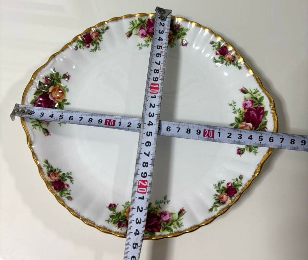 ビンテージ❤︎ロイヤルアルバート❤︎オールドカントリーローズ❤︎赤