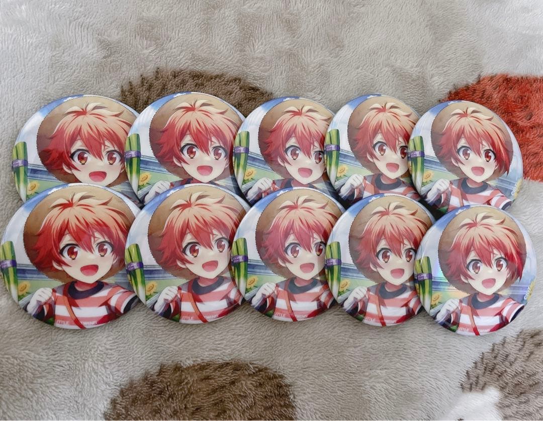 アイナナ 七瀬陸 ベビコミュ 缶バッジ